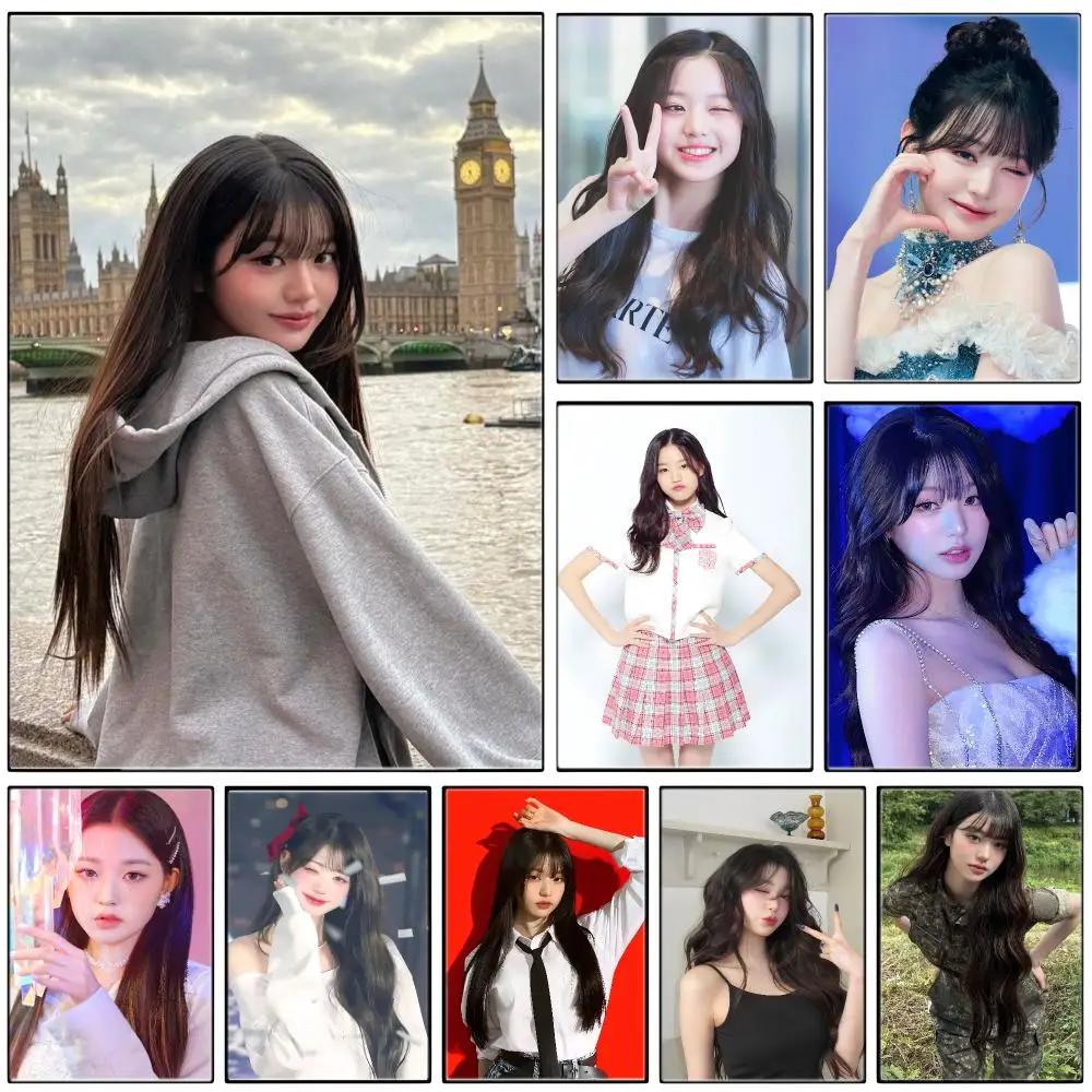 Kpop Singer J-Jang Won young Poster  Self-adhesive Art Waterproof Paper Sticker Coffee House Bar Room Wall Decor