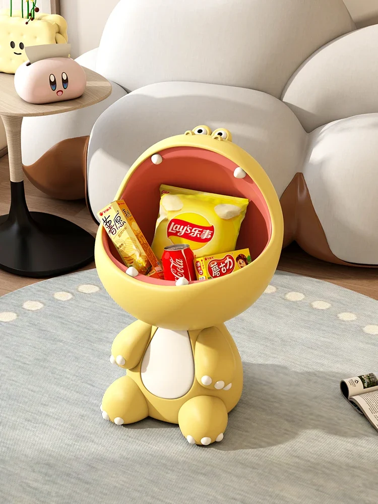 

Nordic Decoration Home Dinosaur Statue Room Decor Large Floor Storage Sculptures Figurines Cartoon Home Decoration Accessories