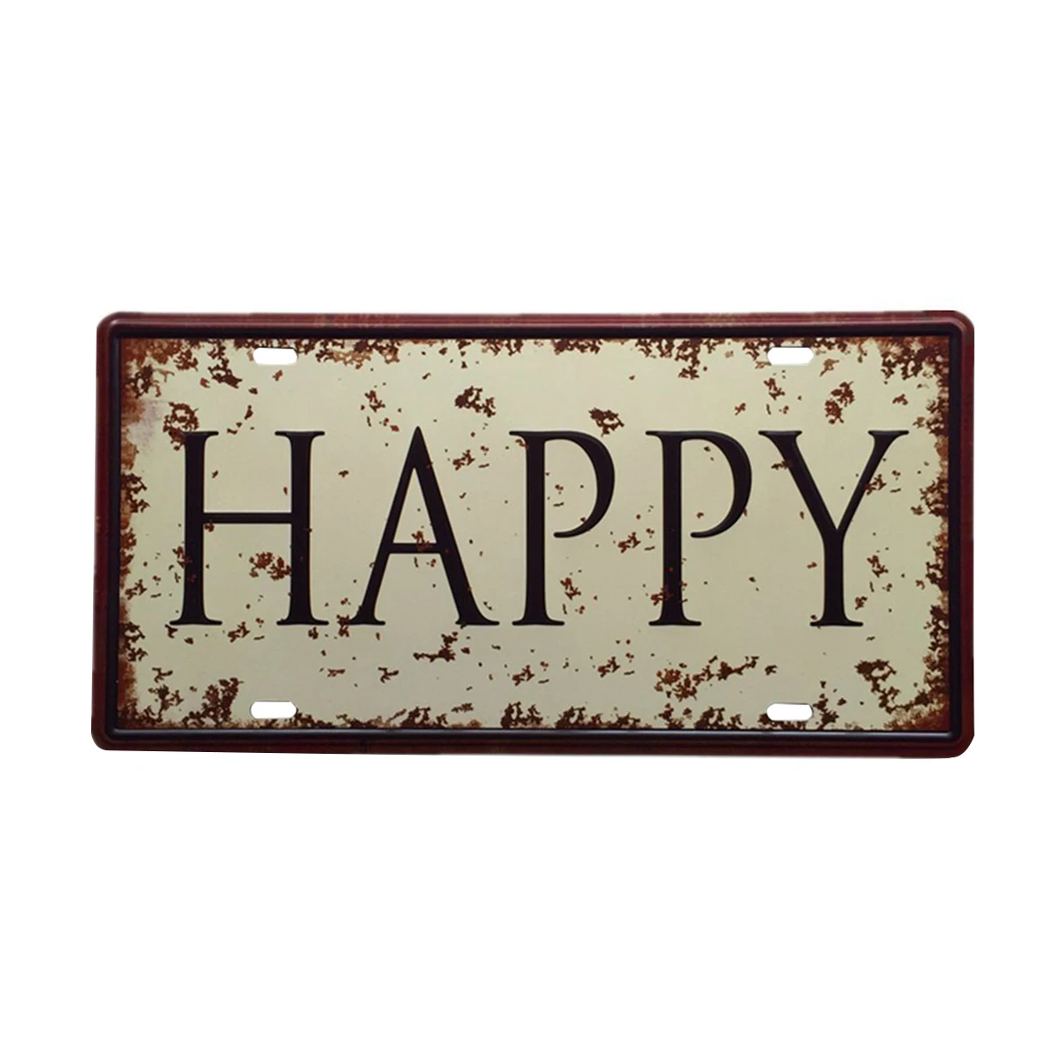 

Iron Painting Wall Decor Vintage Metal Signs for Home Bar Hotel Office Artistic Design Color Brighten Space