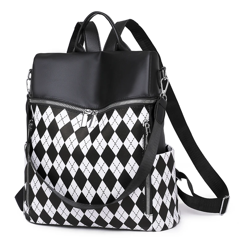 Sac à dos rétro en cuir PU pour femmes, sacs à dos de voyage, sac à dos souple pour filles, sacs d\'école initiés, sac à dos Mochila 45