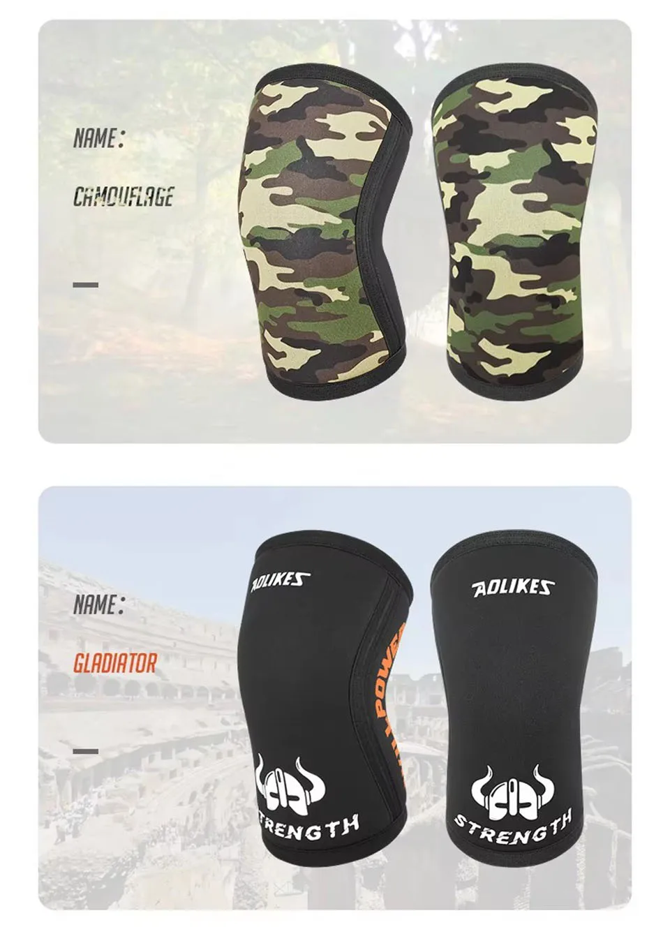 GTUBIKE Gewichtheben Ellenbogenbandage Unterstützung Kompression Ellenbogenschützer Armstulpen Schutz für Powerlifting Gym Kraft Fitness – Detail 6