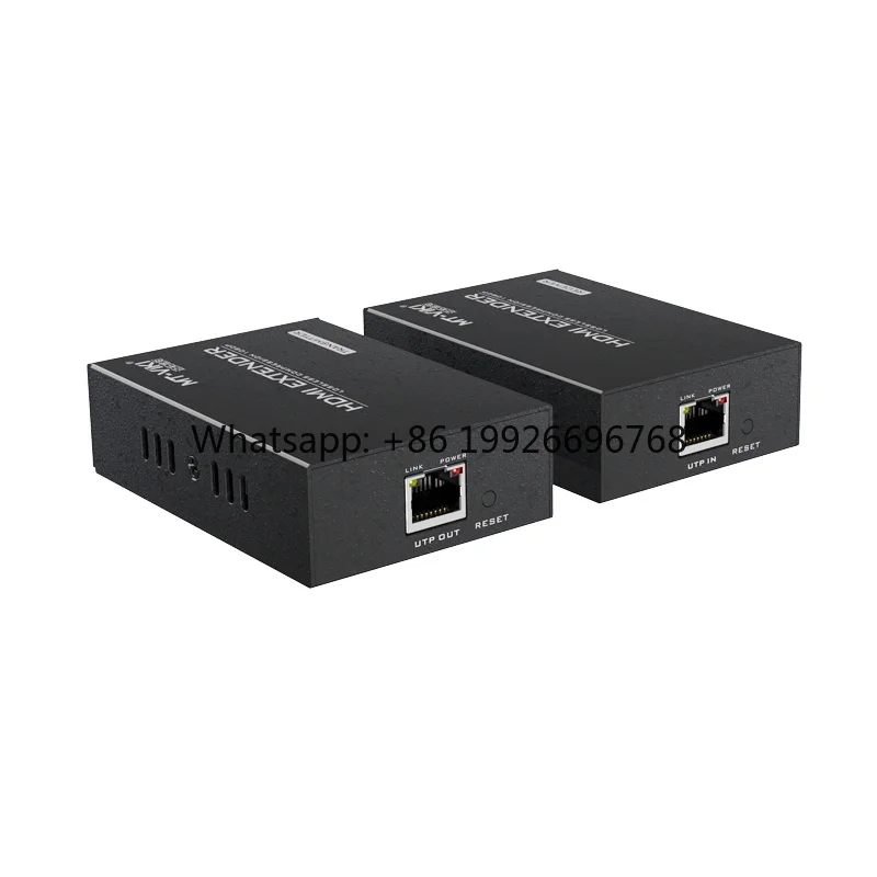 Hot Sale 1080p HDMI Extender Over Cat5e 135m,  HDMI Transmitter and Receiver + Power Adapter