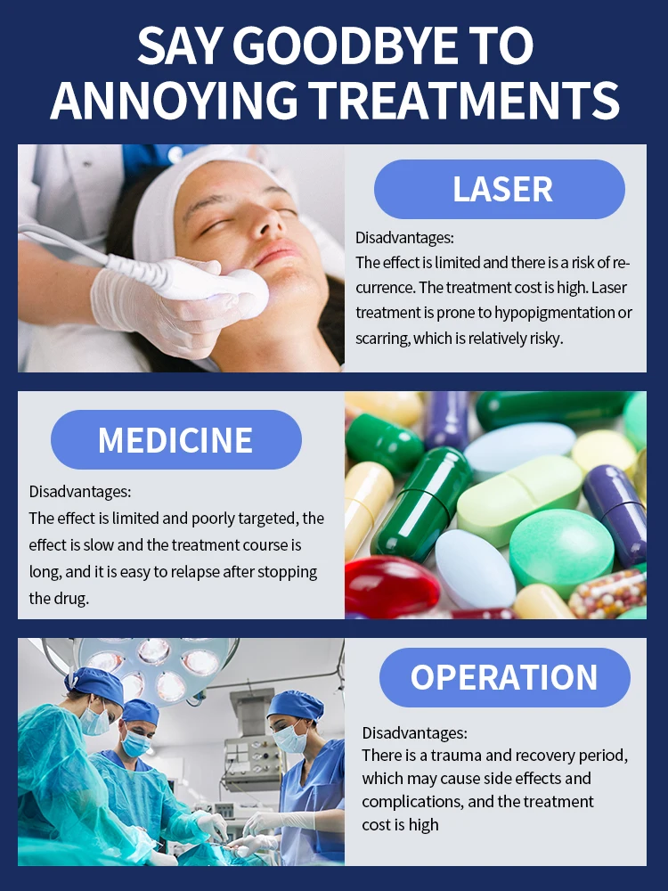 Die neue Paste 2025, sagt auf Melaninflecken, Patches, Pflegewerkzeuge