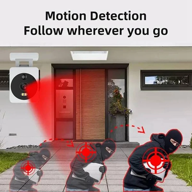 

Mini Tuya Wifi Security Camera 3MP HD Motion Detection Color Night Vision CCTV Camera Waterproof