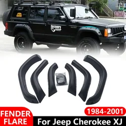 ABS Wheel Arch Car Fender Flare For Jeep Cherokee XJ 1984-2001 Parts 4X4 Off Road Mud Guard Mudguard Car Accessories