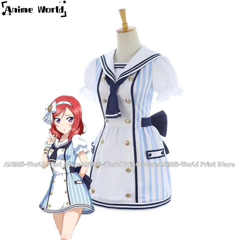 

《Custom Size》Anime Love Live Pirate Set Maki Nishikino Cute Dress AnimeCosplay Costumes