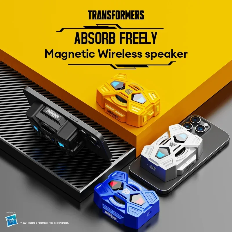 TRANSFORMERS Speakers TF-Y15 Magnetic Portable Bluetooth 5.4 Speaker Multifunctional Sound Box Lighting Phone Holder Wireless