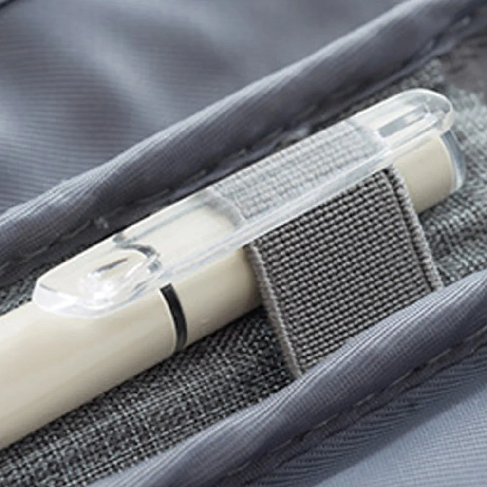 جواز السفر كليب سعة كبيرة حقيبة جواز السفر محفظة محمولة محفظة سفر متعددة الوظائف حامل بطاقة بطاقة حقيبة التخزين الرجال #3