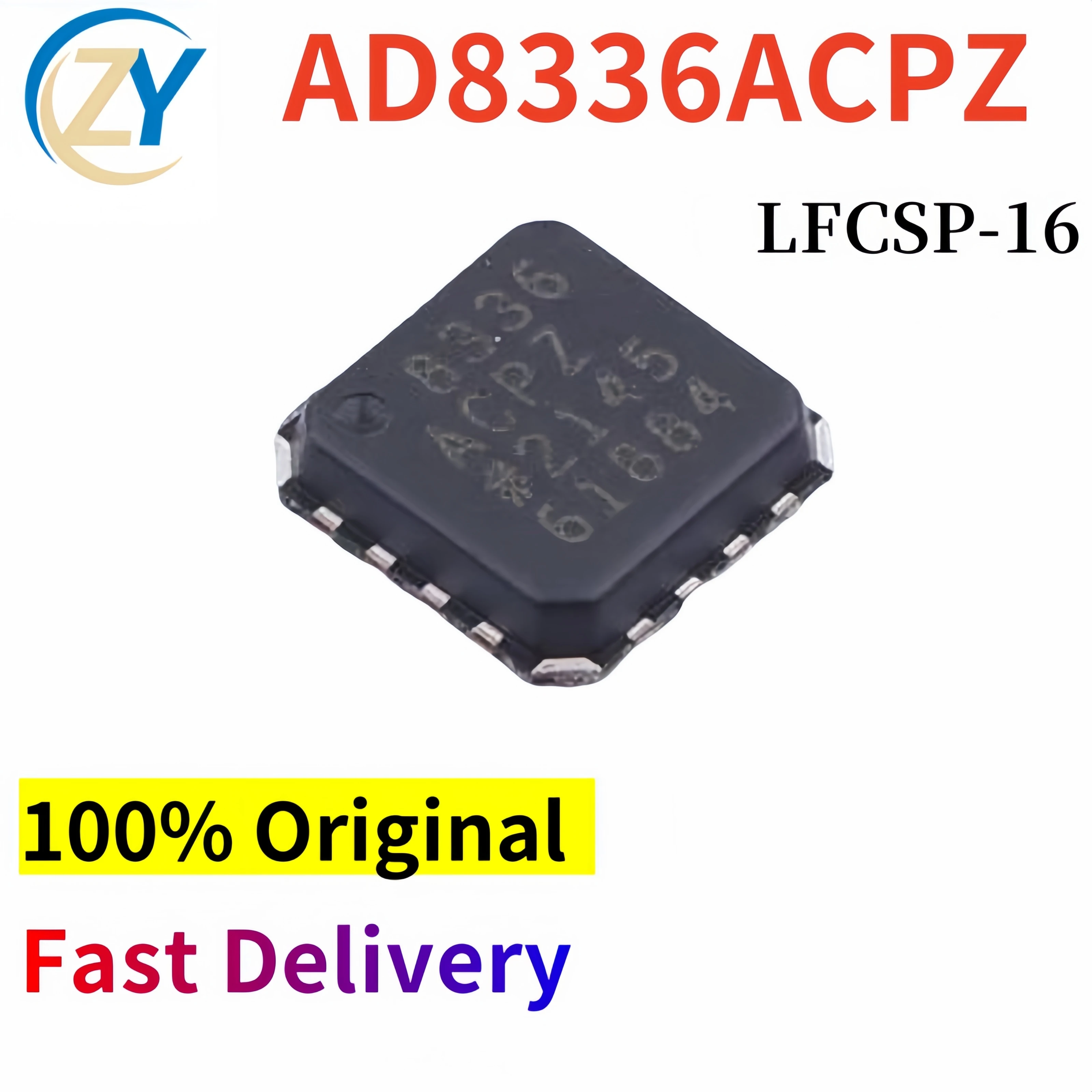 (2-10pcs) AD8336 AD8336ACPZ Amplifier ICs AD8336ACPZ-R7 80MHz  LFCSP16 3V to 12V 100% Original & In Stock