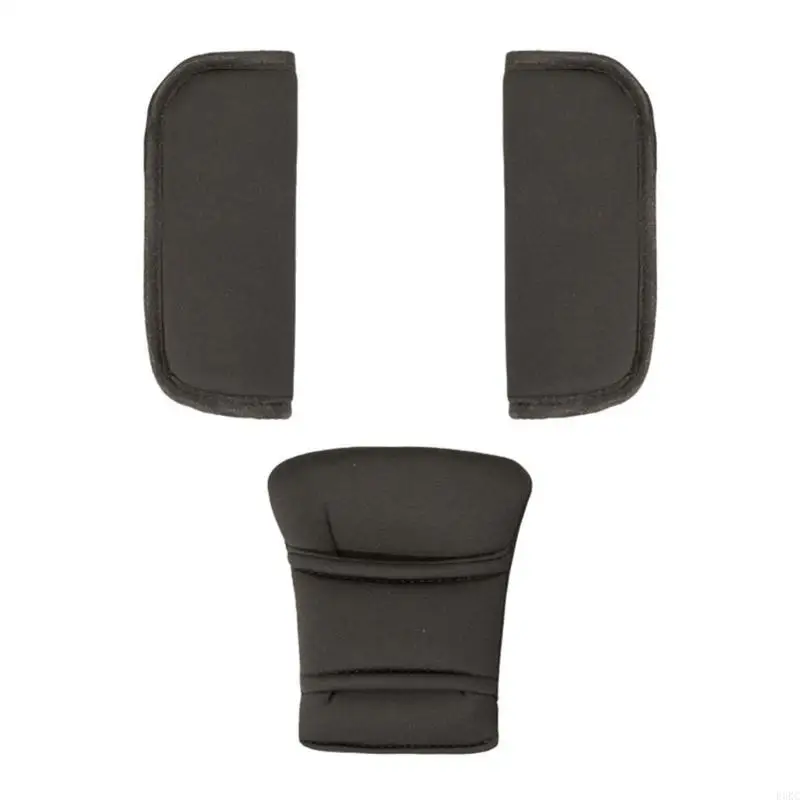 

F3KC Infant Pram Cart Shoulder Protector Pad Strollers Accessory Breathable Easy To Install Comfortable Safety Crotch Guard