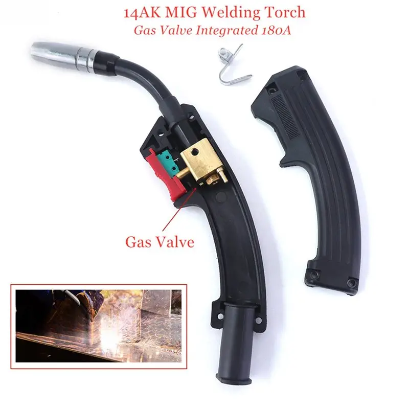 ABFU-For NBC250 Compatible 14AK Air-Cooled Welding Torch 5-Meter For Small Welding Machines