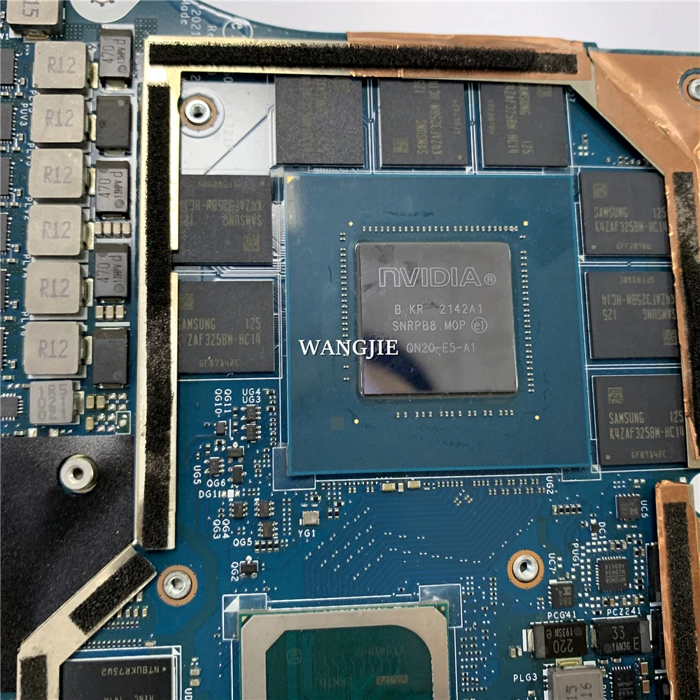 اللوحة الأم للكمبيوتر المحمول LA-K721P M74234-001 M74234-601 لـ HP Studio 15 G8 SRKT6 I9-11950H 32G QN20-E5-A1 RTXA5000 16GB 100% العمل