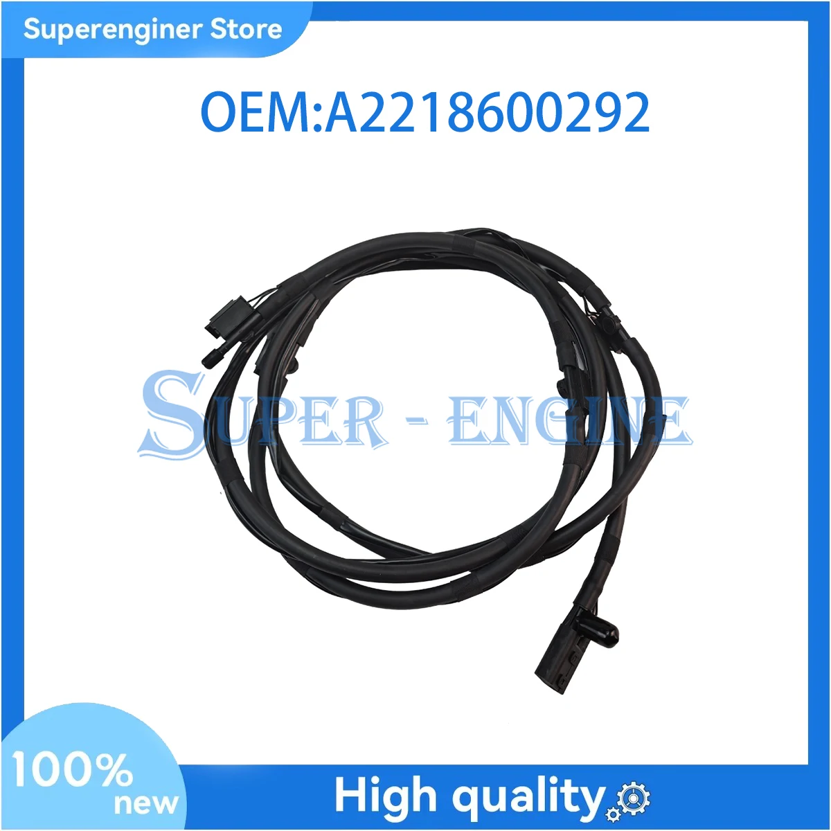 

A 2218600292 Черный шланг омывателя лобового стекла послепродажного обслуживания 2218600292 Для Mercedes-Benz W221 C216