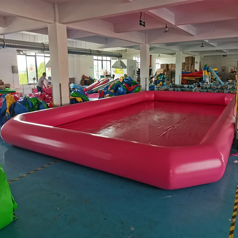 Piscina redonda inflable grande de PVC personalizada, parque de aguas profundas, combinación de Fiesta EN LA Piscina, piscinas inflables para niños, 10m, 8m