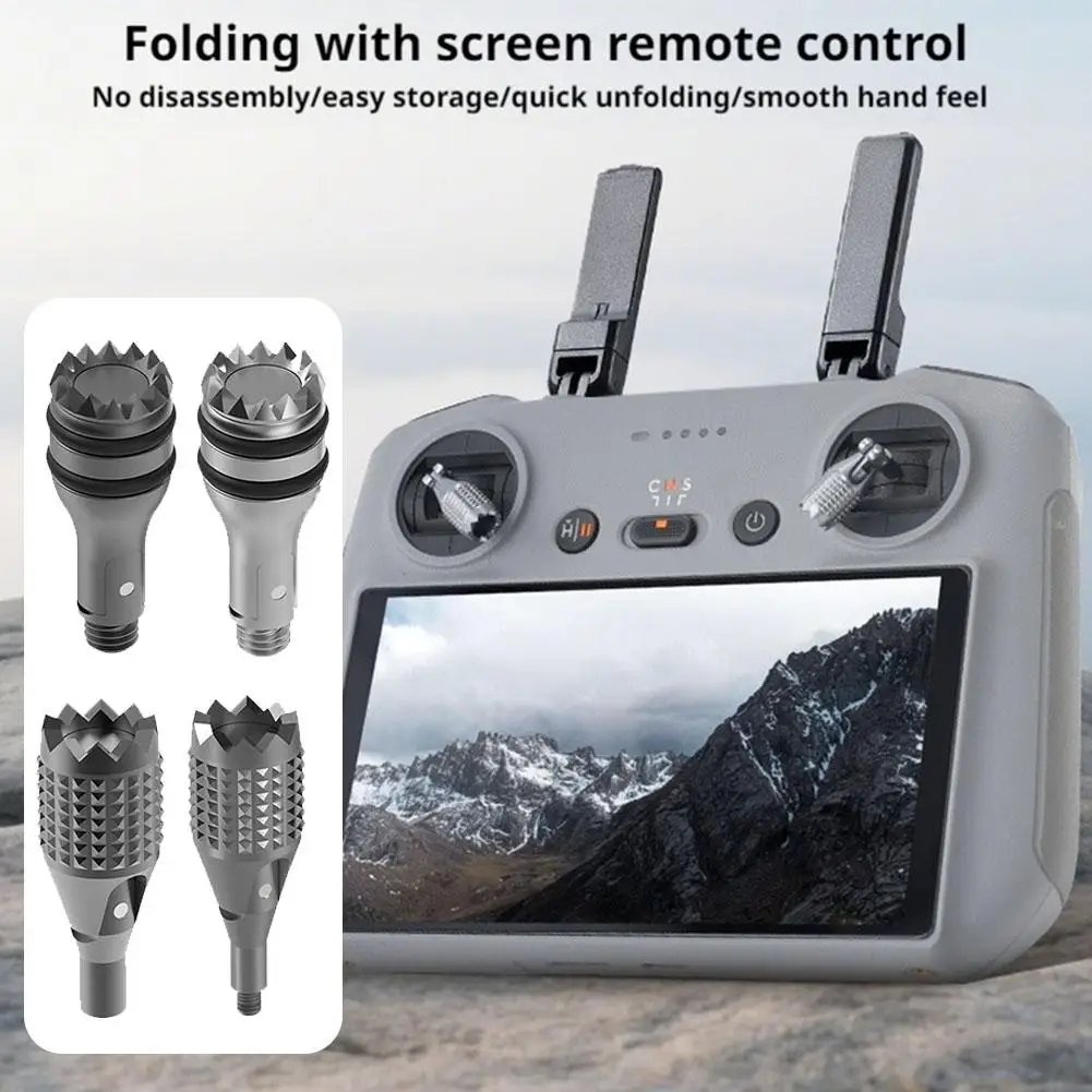 سبائك الألومنيوم تحكم عن بعد العصي ل DJI RC/RC2 عصا التحكم الروك استبدال الملحقات ل DJI RC N1/N2/N3/N1C FPV 123
