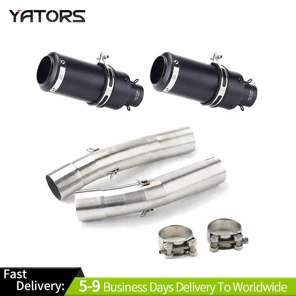 

For Yamaha R1 04-06 YZF-R1 YZFR1 Motorcycle Exhaust Mid Link Pipe Muffler Tips Exhaust Systems Exhausts Pipes