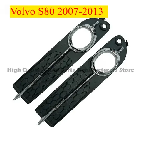 30790919 30790920 ZOCAU for Volvo S80 2007-2013 앞 범퍼 안개등 커버 안개 램프 그릴