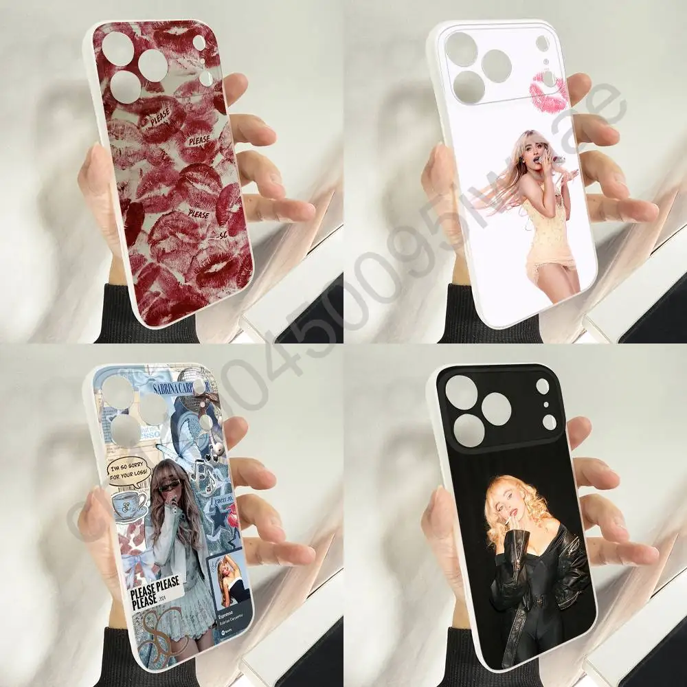 

Singer S-Sabrina C- Carpenter Phone Case For iPhone 11,16,15,14,13,17,12,Plus,E,Air,Mini,Pro,Max Magnetic Magsafe Soft Cover