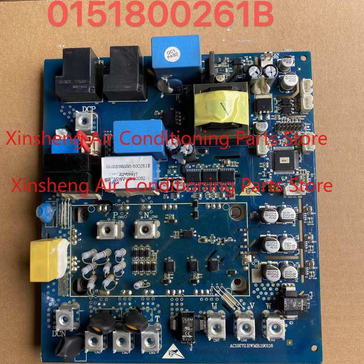 Second-hand suitable for Haier central air conditioner compressor frequency conversion module board 0151800260B 0151800261B