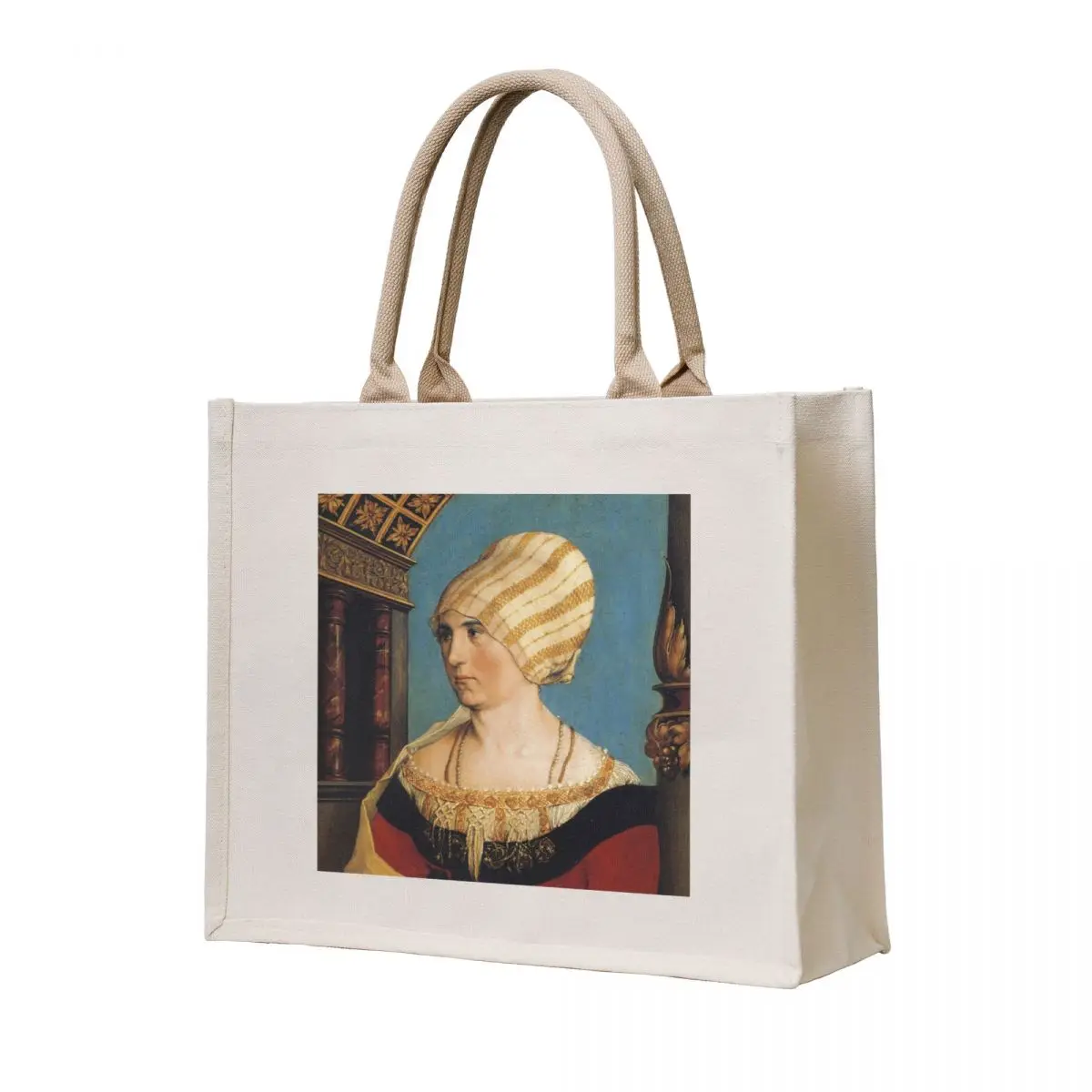 

Portrait of Dorothea Meyer, née Kannengiesser - Hans Holbein Tote Bag Women's bag personalized tote Shopper Gift bag