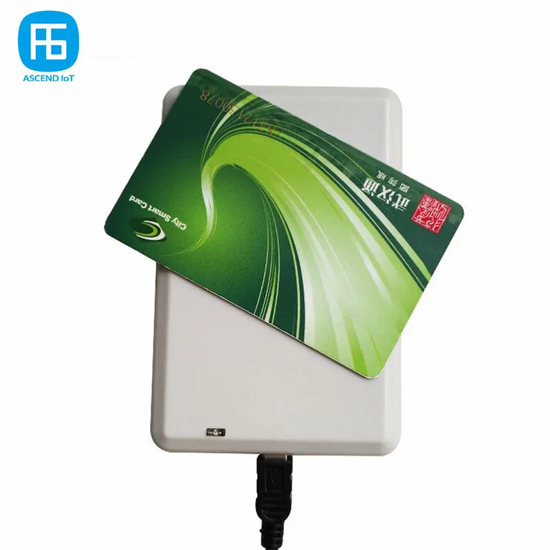 Desktop UHF RFID Writer USB Port RFID  Data Encryption RFID Label Data Caging Memory Locking Access Control Reader