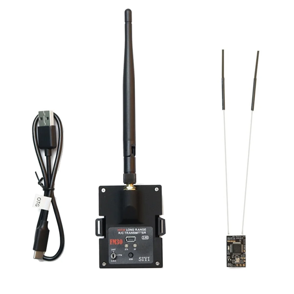 

Long Range SIYI FM30 Radio Module with Datalink Telemetry Bluetooth Receiver OpenTX Racing Drones 2.4G Transmitter-B