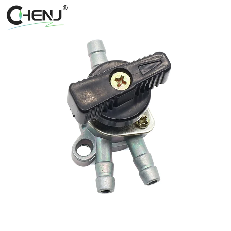 1pcs For E-Ton Lightning 50 40cc 50cc 90cc Polaris Motorcycle ATV Dirt Pit Bike 3 Way Fuel Tank Tap Pocket Cock Valve Switch