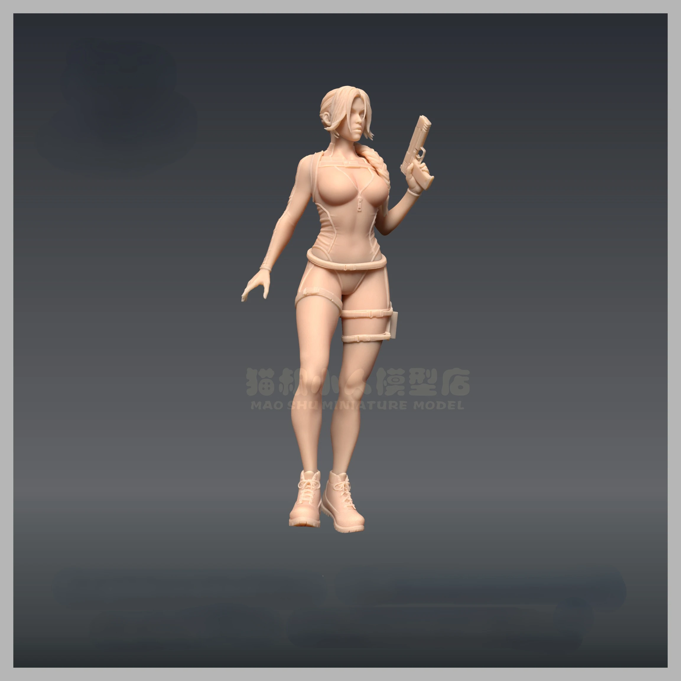 Game Anime peripheral figure Tomb Raider Lara Croft 1:43/Other size Colorless model hand do Hobby DIY toys