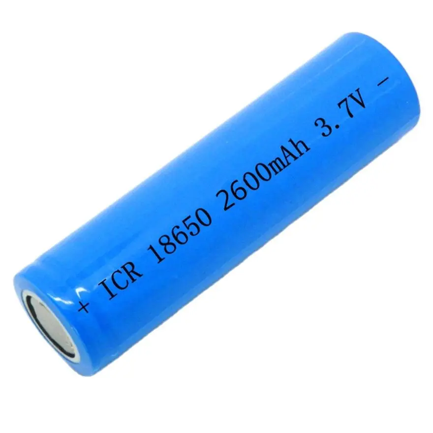 8pcs Quality 18650 lithium-ion battery 2600mAh rechargeable battery 3.7V lithium battery for laser pen flashlight