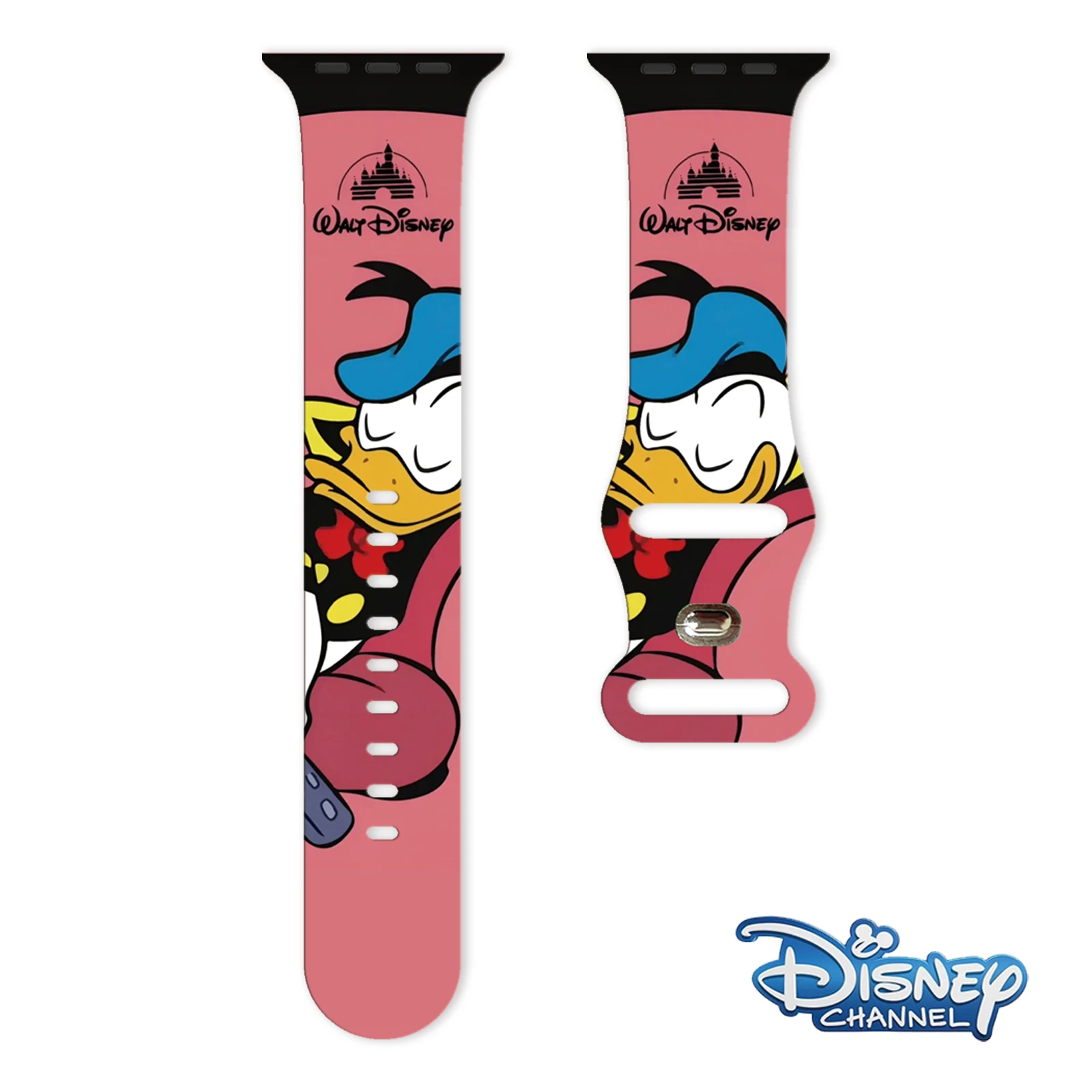 

Disney Donald Duck printing Strap for Apple Watch 11 10 9 8 7 Band Replaceable Bracelet for iWatch 46mm 42mm 41mm 40mm Watchband