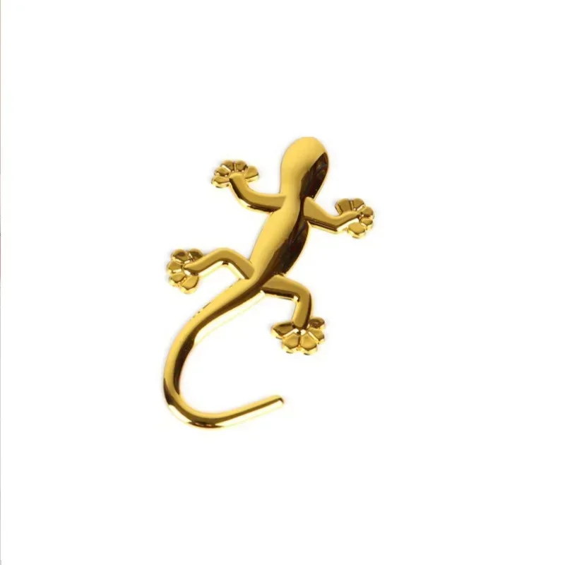 3D Rhinestone Diamond Lizard Gecko Car Sticker Decoration Badge Emblem Car-Styling Crystal Creative Auto Sticker Car Accessories