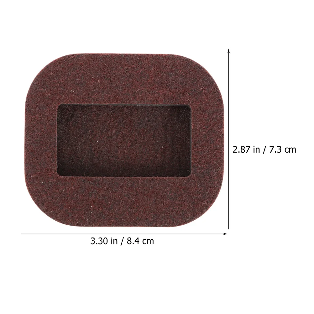 

10Pcs Furniture Caster Cups Felt Furniture Pads Chair Feet Protectors Anti Scratches Floor Protectors Caster Cups