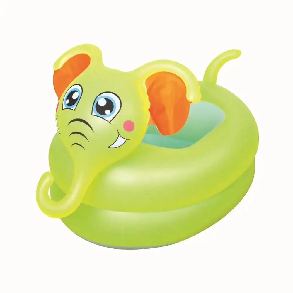 

Надувной детский бассейн Bestway BABY BATH с мягким дном, дизайн «Рыбка-клоун» и «Слон», для малышей, из утолщенного винила -w1