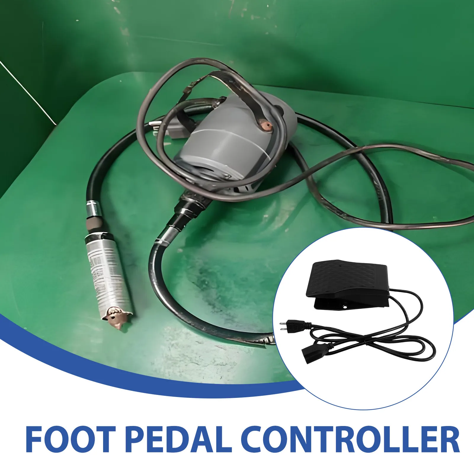 Foot Pedal Switch Hanging Grinder Parts Speed Adjustment Safe Non-Heating Design 220V Power Supply Compatible with Electric