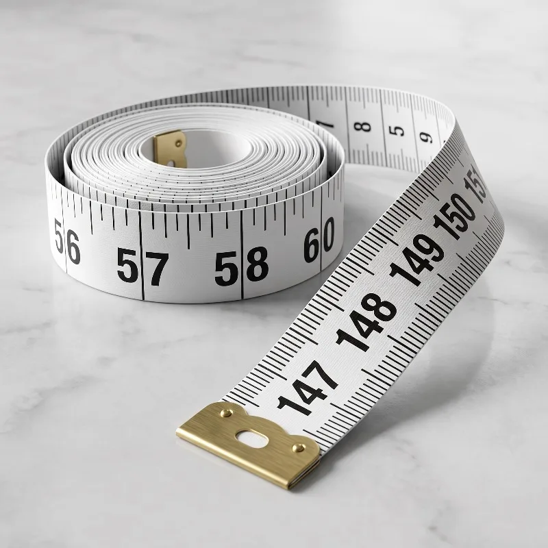 1 PCS Thick and Flexible Tape Measure Dual Scales Height Chest Circumference Measuring Tape, Scales of 60 Inches/150 Centimeters