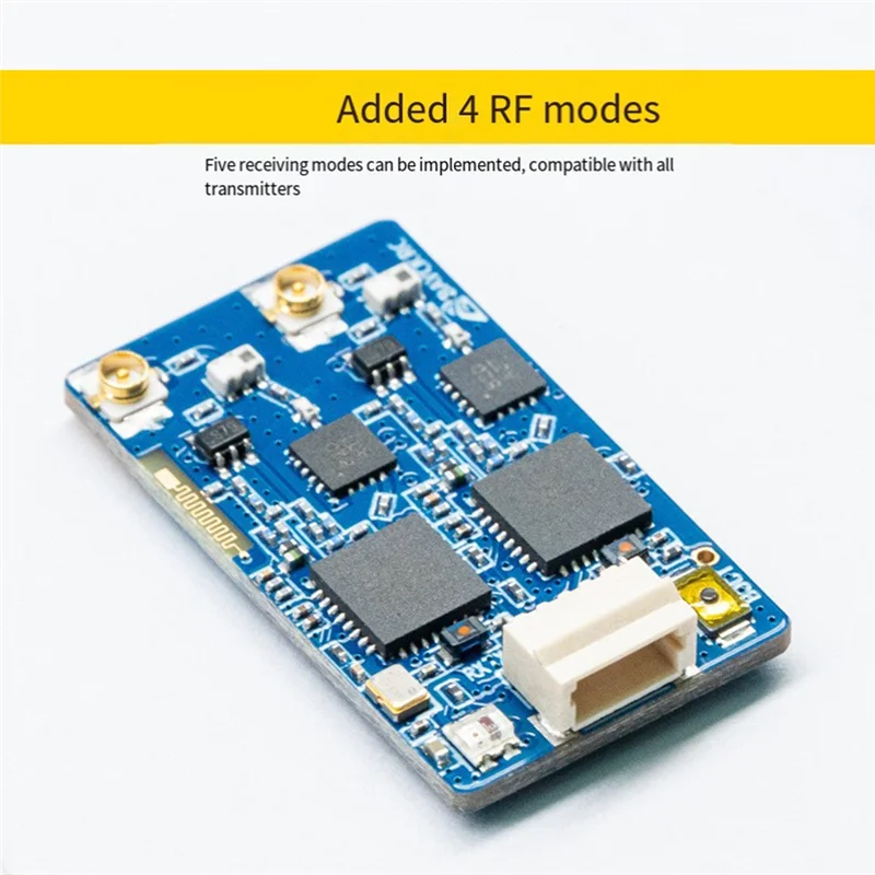 Dual-Band ELRS Gemini RX Receiver For Superior Range In RC FPV Racing Uavs, 900/2400 Mhz