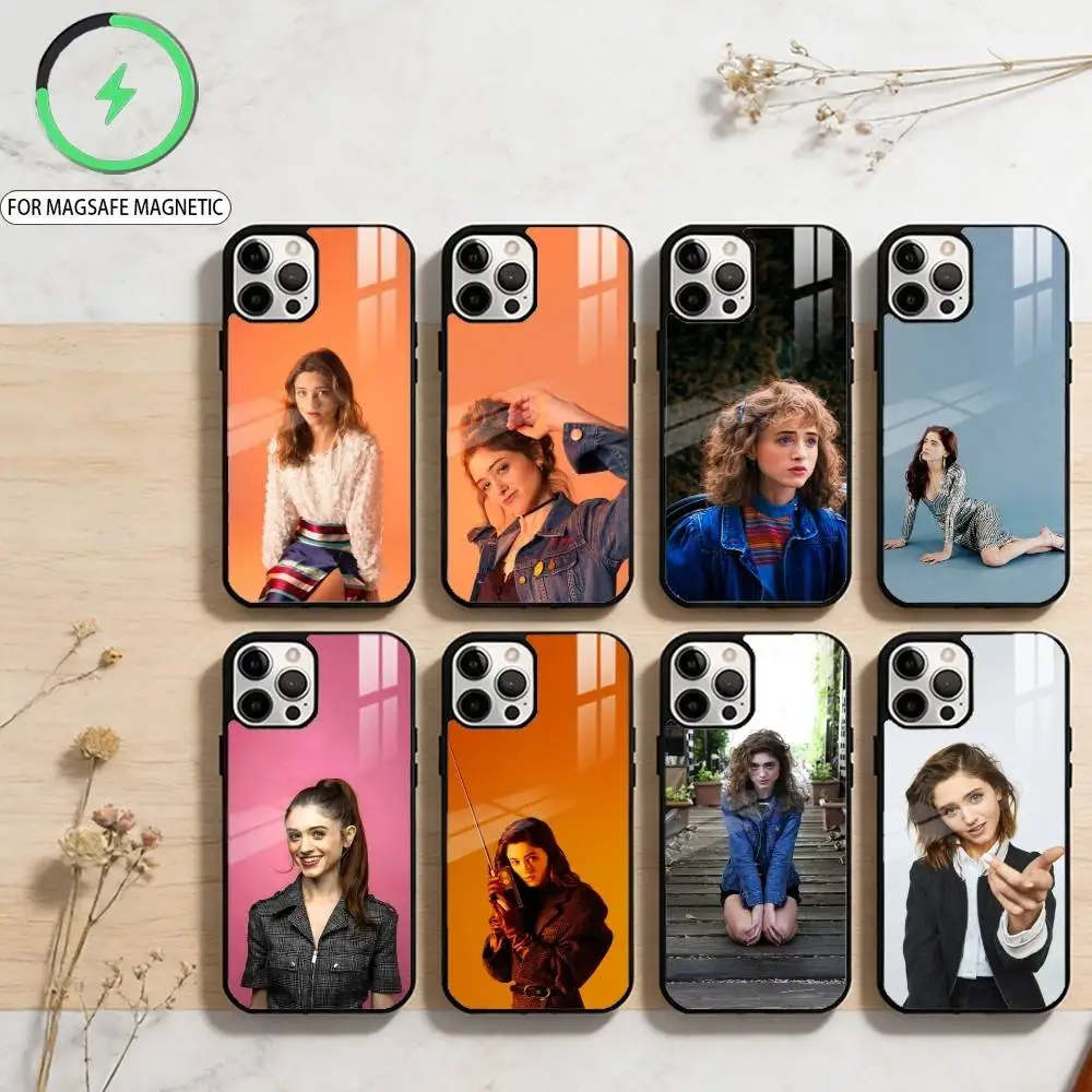 

Film S-Star N-Natalia Dyer Phone Case For iPhone17,16,15,14,13,12,11 Plus,Pro Max Magnetic For Magsafe Wireless Charging
