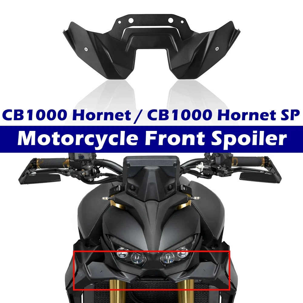 

Для мотоциклов Honda CB1000 Hornet CB 1000 Hornet SP 2025 2026: Аэродинамический передний спойлер-удлинитель (винглет) для нейкед-мотоциклов