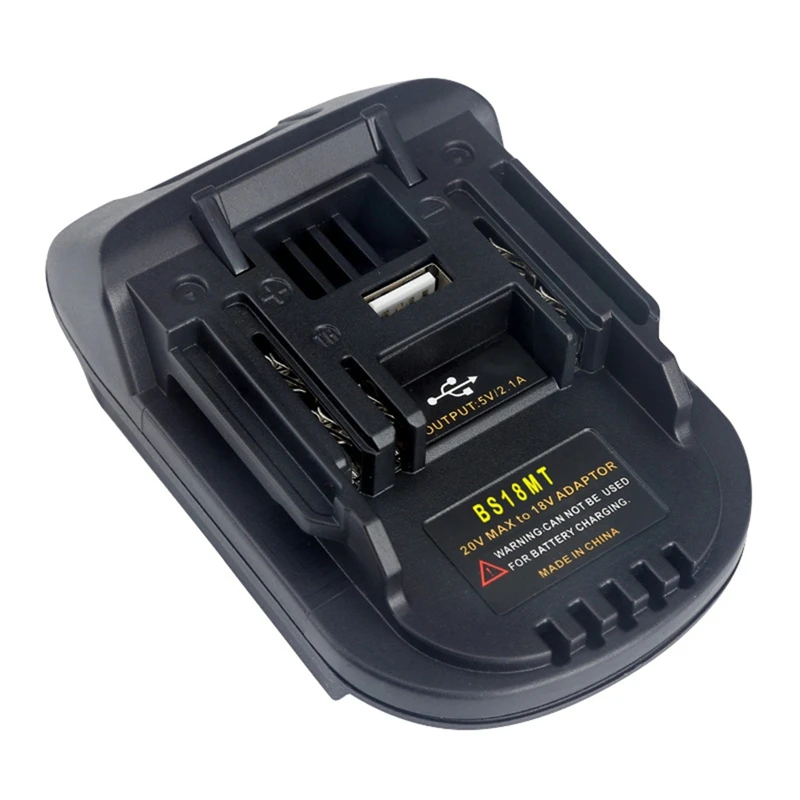 

BS18MT Battery Adapter Converter For 18V BAT619G/620 Batteries Convert To For 18V BL 1860 Lithium Battery