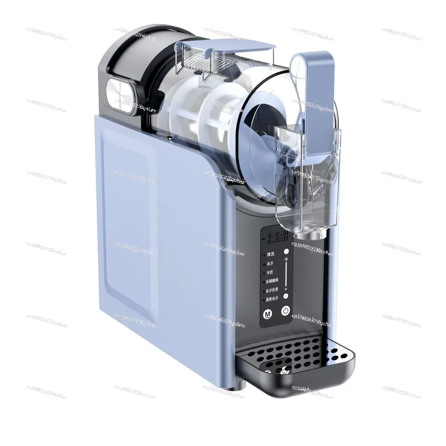 

Suitable ForNew Snow Melter Small Household Ice Cream Machine Summer Cold Drink Slush Machine Automatic Cleaning Smoothie Bevera