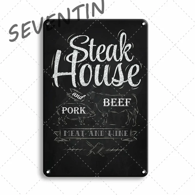 Vintage Grillzone Metall Blechs Kind, Papas Grill Regeln, Metallplakette, dekorativer Teller, Retro-Bar, Pub, Restaurant Dekor