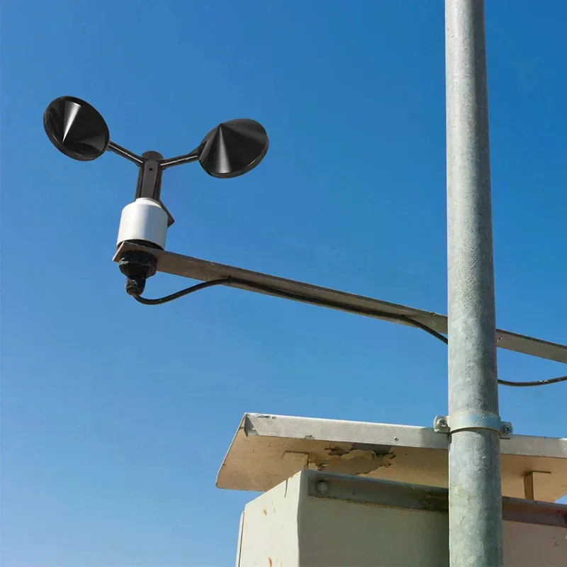 Anemometer Wind-Speed Monitoring Sensor Wind 3-Cup Wind Sensor Wind Speed Wind Direction Sensor Anemometer Supply