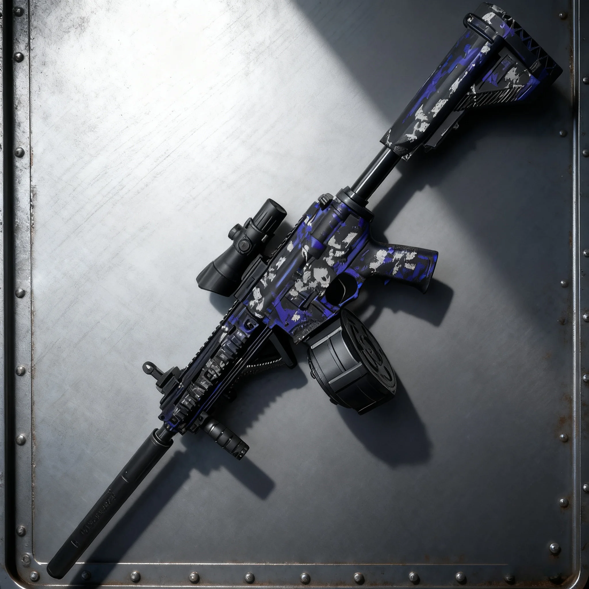 هدية مثالية للرجال والمراهقين: مسدس جل تلقائي كامل M416 - يهيمن مع إطلاق نار مستقيم بطول 16 مترًا، ساحة معركة خارجية نهائية