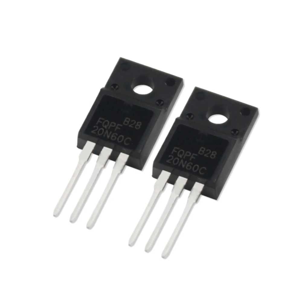 5/10PCS Transistor  FQPF5N60C FQPF8N60C FQPF20N60C FQPF12N60C FQPF10N60C FQP50N06 Mosfet Transistors Electronic Kit TO-220 ﻿