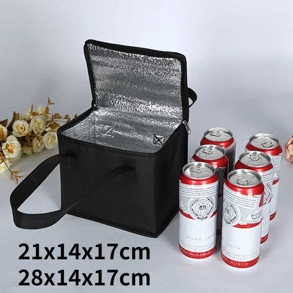 Picknick tasche tragbare Mittagessen Kühltasche Lebensmittel Wärme beutel Isolierung Reise getränk Eis isolierte Packung Bier Liefer box für Strand