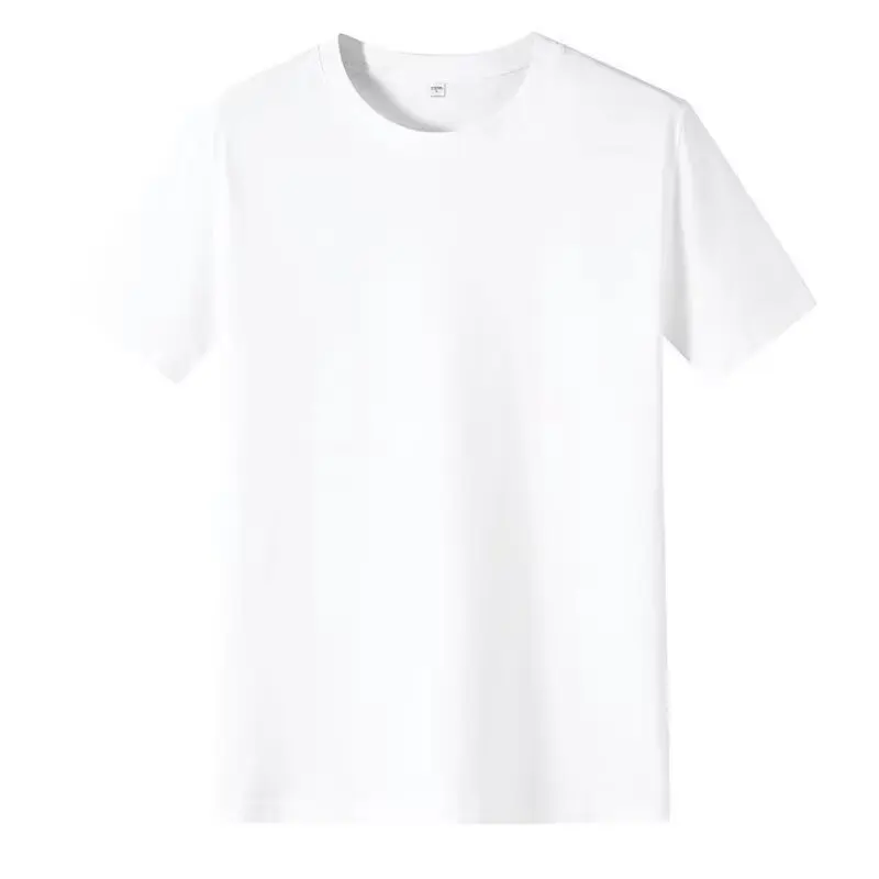 Camiseta de manga corta a la moda para hombre, versión coreana, informal, versátil, de media manga, tendencia juvenil, camiseta ligera con estampado de lujo