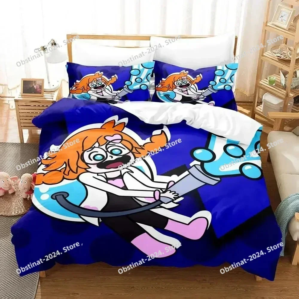 Cartoon Wario Ware Get It Together Bedding Set Printed single Comforter Quilt Duvet Cover Pillow Case 3 Pieces Kids Adult Size