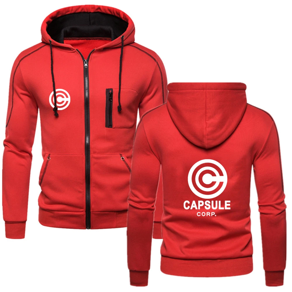 

Anime Japanese 2024 New Style Spring And Autumn Sweatshirts Men's Hoodie Cardigan Solid Color Classic Jacket Clothing Tops