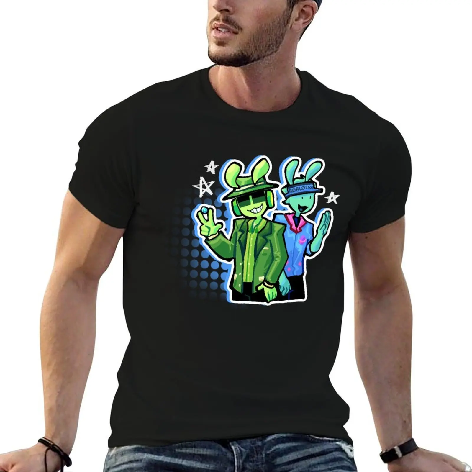 

Forsaken : Alien Chance and Elliot T-Shirt t shirts for man graphic funny t shirt custom print T-Shirt
