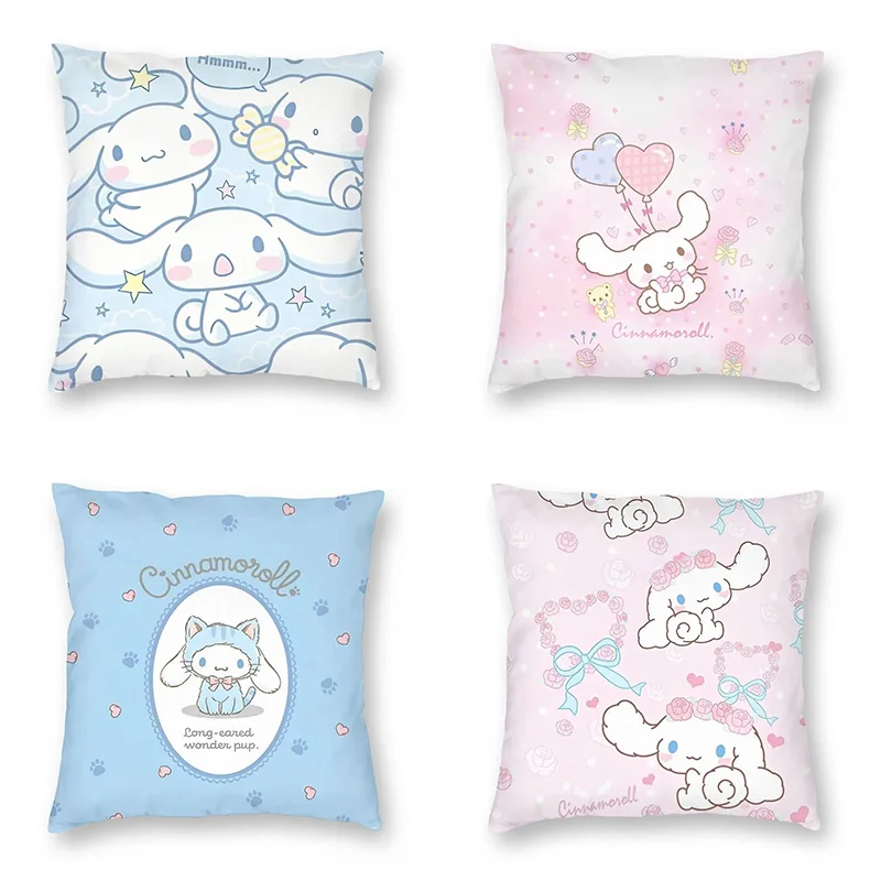 

Cinnamoroll Cartoon Pillow Cover Decor Cushion Square Home